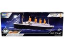 Level 2 Easy Click Model Kit RMS Titanic Passenger Liner Ship 1/600 Scale Model by Revell