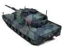 Leopard 2A4 Main Battle Tank with Snorkel "NATO Camouflage" German Army "Armor Premium" Series 1/72 Diecast Model by Panzerkampf