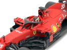 Ferrari SF21 #55 Carlos Sainz Formula One F1 Car "Ferrari Racing" Series 1/18 Diecast Model Car by Bburago