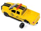 Ram 1500 Pickup Truck Yellow with Compressor Trailer and Worker Figure with Accessories Set 1/50 Diecast Models by Siku