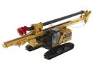 CZM EK160 Cylinder Crowd Drilling Rig Yellow "High Line" Series 1/50 Diecast Model by Diecast Masters