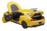 Chevrolet Camaro ZL1 Bright Yellow 1/18 Model Car by Autoart