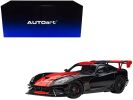 2017 Dodge Viper 1:28 Edition ACR Black with Red Stripes 1/18 Model Car by Autoart