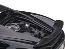 Mclaren 600LT Onyx Black and Carbon 1/18 Model Car by Autoart