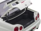 Nissan Skyline GT-R (R34) V-Spec II RHD (Right Hand Drive) White Pearl 1/18 Model Car by Autoart