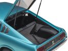 1973 Toyota Celica Liftback 2000GT (RA25) RHD (Right Hand Drive) Turquoise Blue Metallic 1/18 Model Car by Autoart