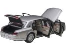 Toyota Century with Curtains RHD (Right Hand Drive) Silver Special Edition 1/18 Model Car by Autoart