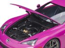 Lexus LFA Passionate Pink 1/18 Model Car by Autoart