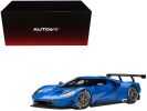 Ford GT Le Mans Plain Color Version Blue 1/18 Model Car by Autoart