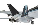 Level 5 Model Kit Maverick's F/A-18E Super Hornet Jet "Top Gun: Maverick" (2022) Movie 1/48 Scale Model by Revell