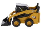 CAT Caterpillar 272D3 Skid Steer Loader with Operator Yellow "High Line" Series 1/32 Diecast Model by Diecast Masters