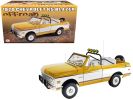 1971 Chevrolet K5 Blazer Offroad Gold and White with White Interior Limited Edition to 384 pieces Worldwide 1/18 Diecast Model Car by ACME