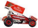 Winged Sprint Car #5W Lucas Wolfe "Old Milwaukee" Allebach Racing "World of Outlaws" (2024) 1/18 Diecast Model Car by ACME