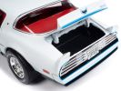 1977 Pontiac Firebird Formula Cameo White with Red Interior "American Muscle" Series 1/18 Diecast Model Car by Auto World