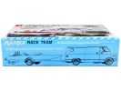 Skill 2 Model Kit Chevrolet Custom Van with Drag/Ski Boat and Trailer "Aqua Rod Race Team" 1/25 Scale Model by AMT