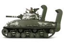 Sherman M4 (105) Howitzer Medium Tank "US Army 711th Tank Battalion Okinawa" (1945) "Engine Plus" Series 1/32 Diecast Model by Metal Proud