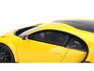 Bugatti Chiron Pur Sport Yellow and Black 1/18 Model Car by Top Speed